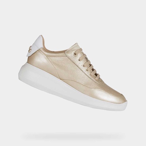 Geox Respira Gold Womens Sneakers SS20.6DJ588